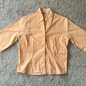 Vintage 60’s Peach Button Down Shirt Size S
